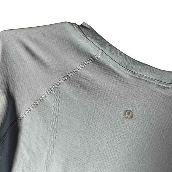 lululemon athletica Light Blue swiftly tech Long Sleeve Top - Picture 4 of 4